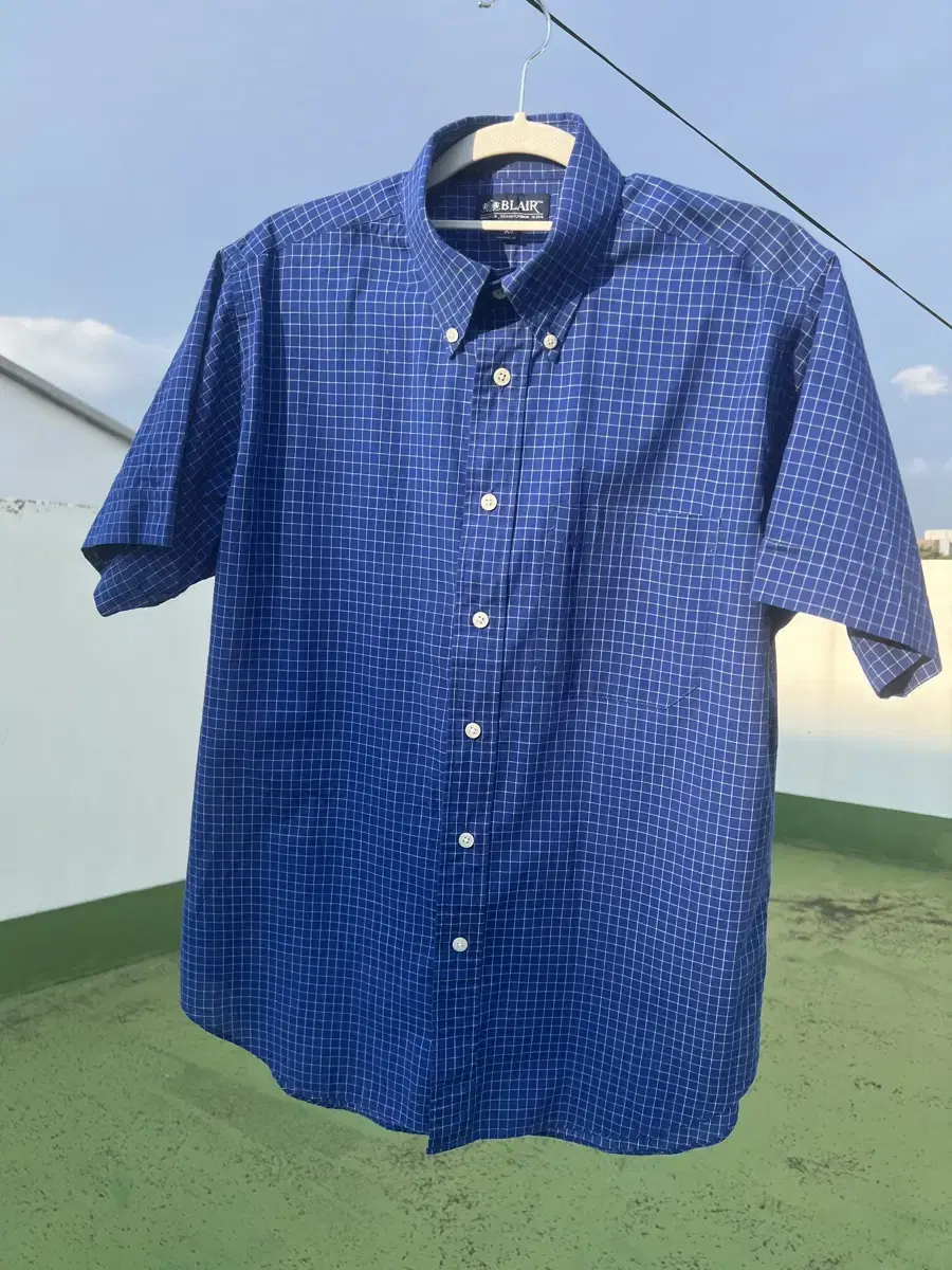 vintage john blair check shirt