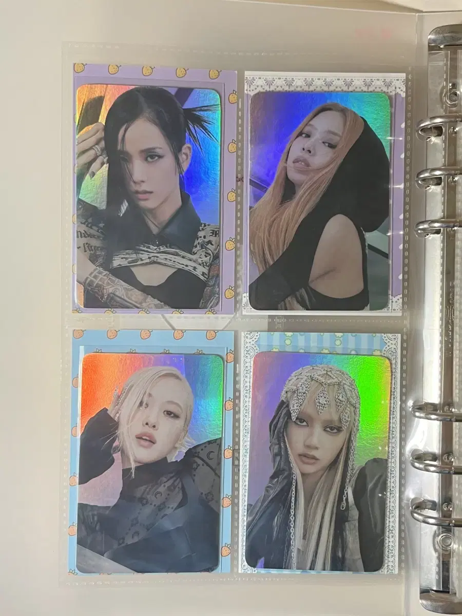 Black Pink Lilix Photo Card