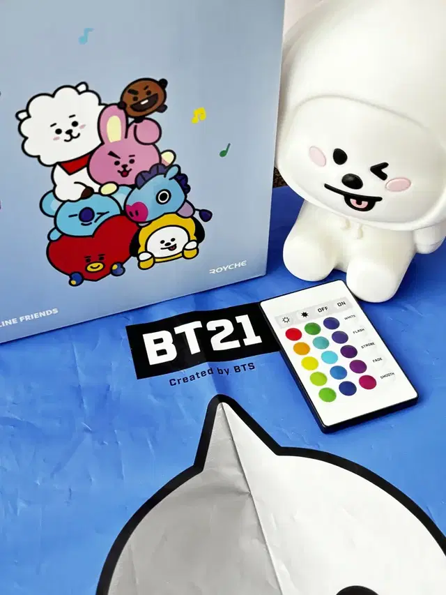 방탄 방탄소년단 BT21 치미 무선무드등