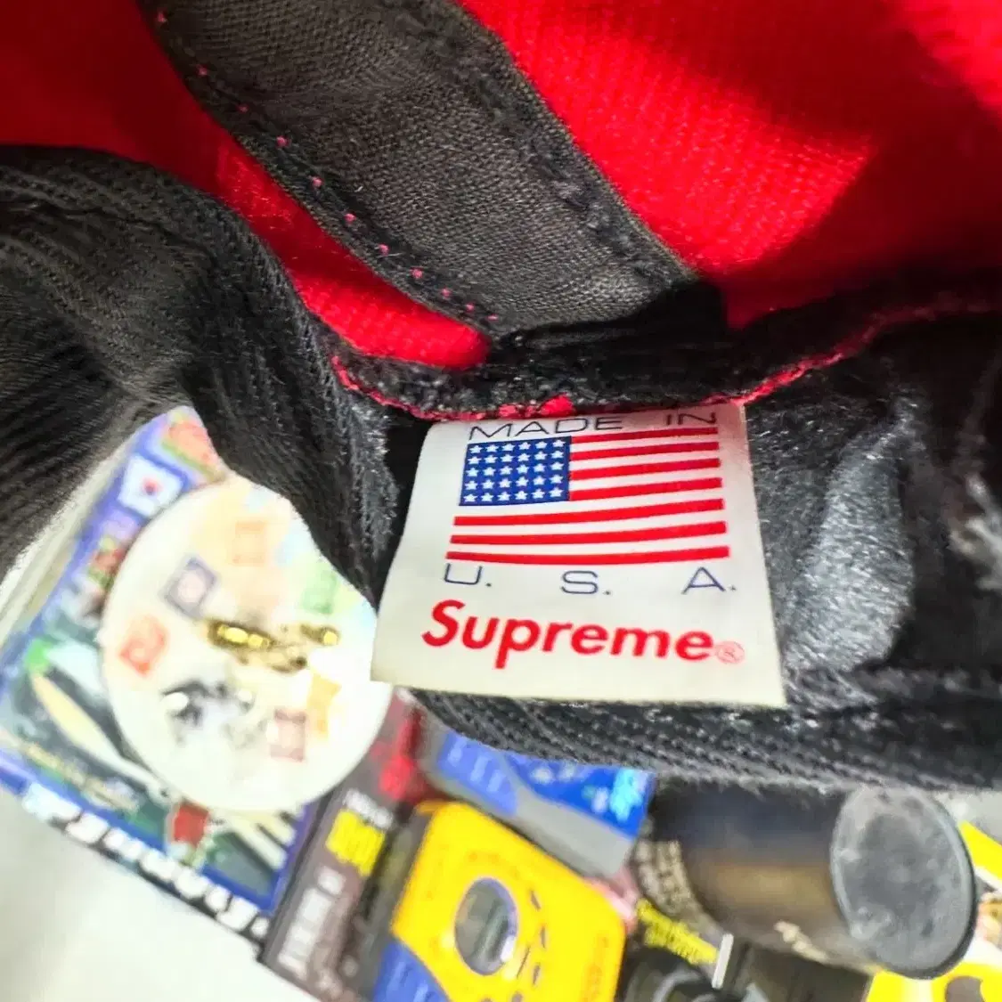 SUPREME 11FW FUTURA LOGO CAP