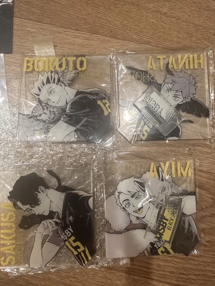 Haikyuu unofficial goods Blackjackal acrylic Stand