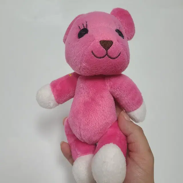 포스트펫 고전 곰돌이 핑크 만화 애니 인형 18cm 굿즈 피규어 소품