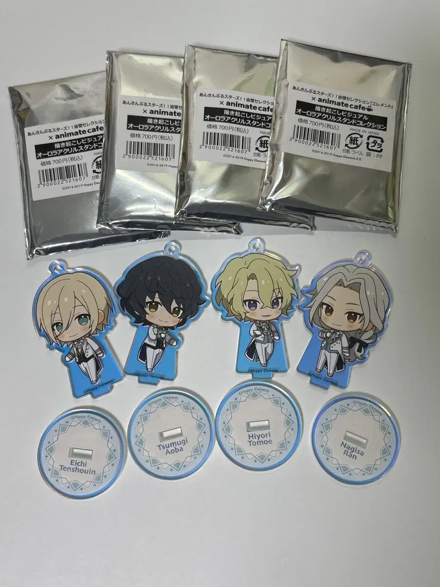 Bulk) Anstar Gupine Animate Cafe acrylic Eiichi Tsumugi Hiyori Nagisa