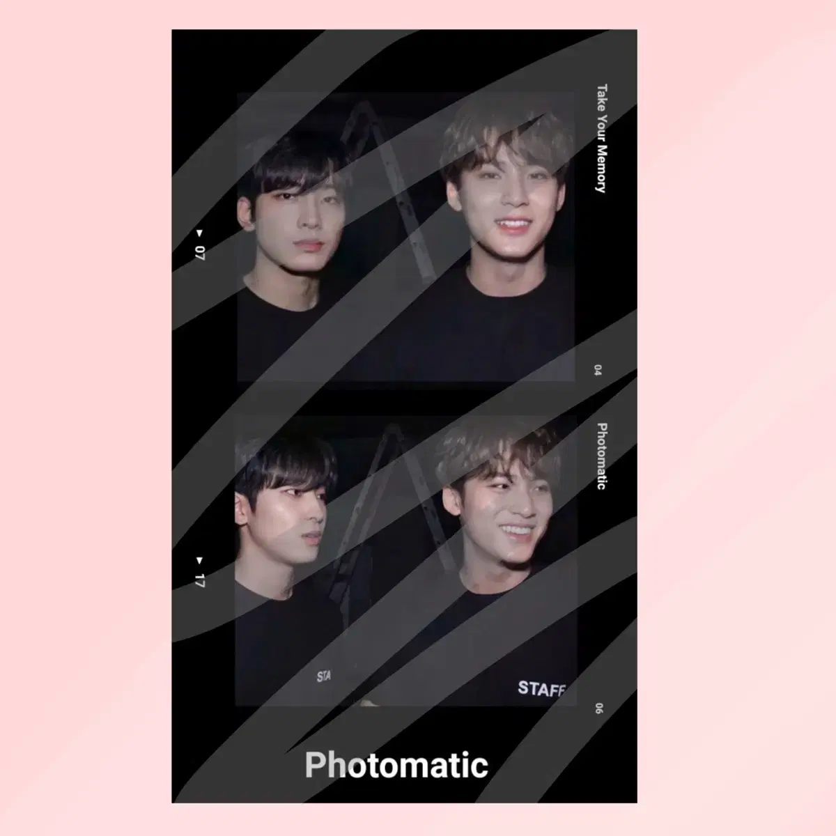 [3+1]Seventeen mingyu wonwoo Sell Photomatic