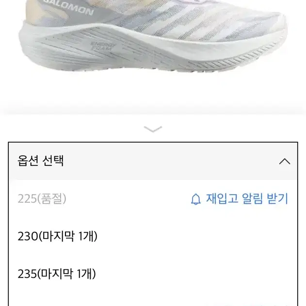 살로몬 225 (현재 품절)