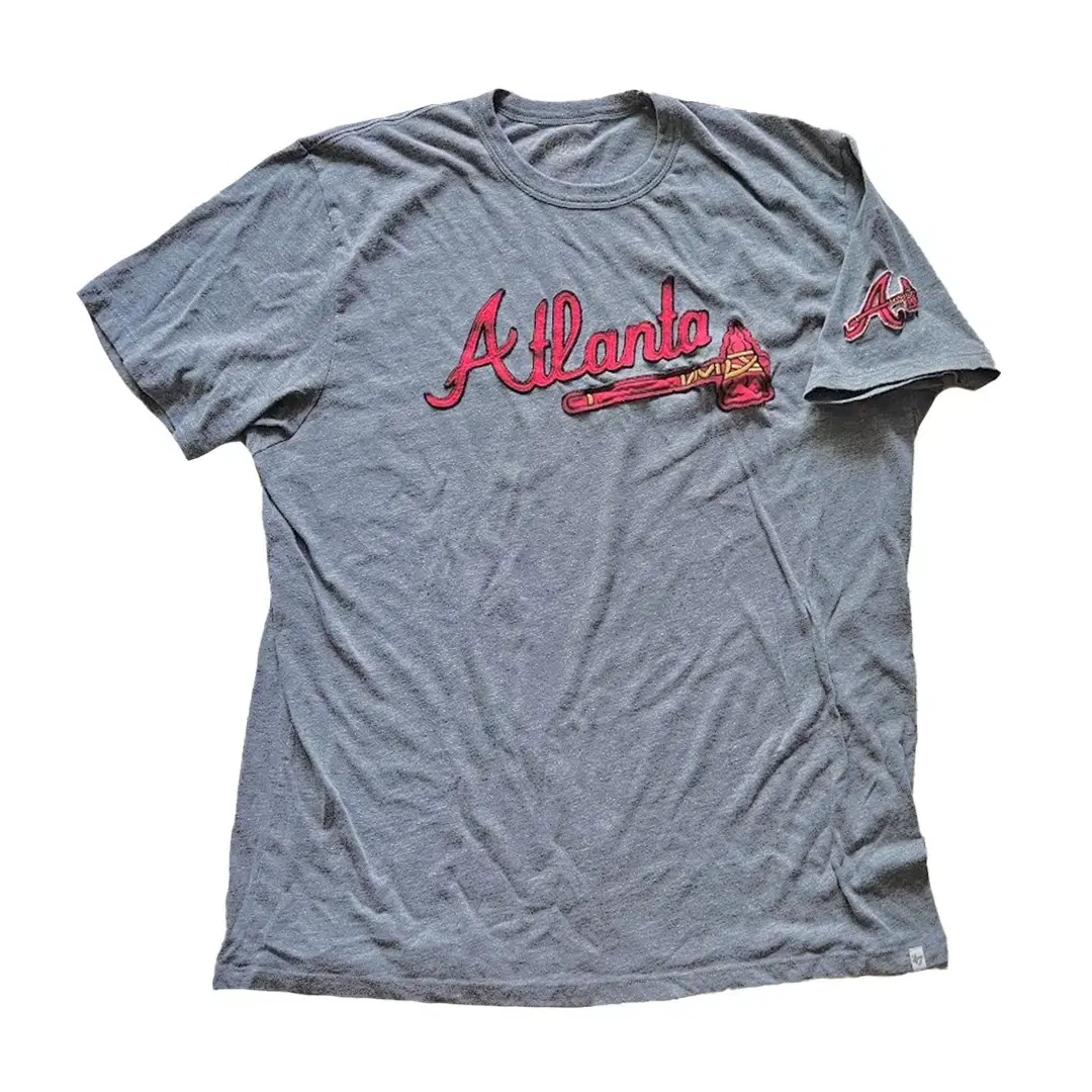 47 Brand Atlanta Braves Patch T-Shirt