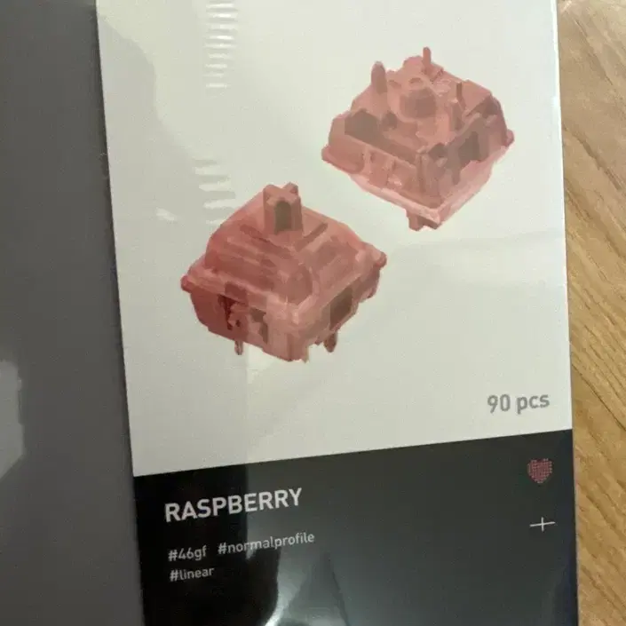 누피 NUPHY 라즈베리 Raspberry 90개 리니어 키보드 스위치