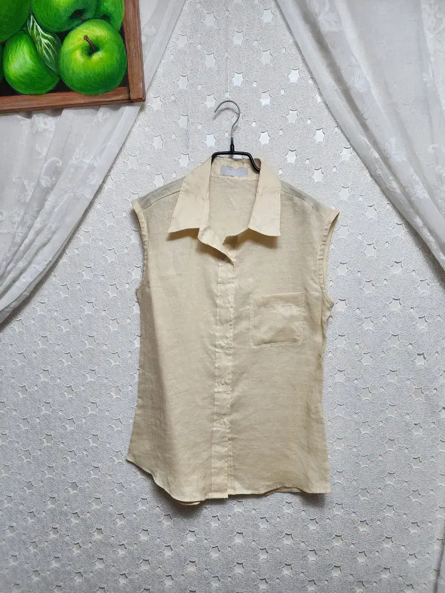 Nanning District 100% linen shirt 55-66