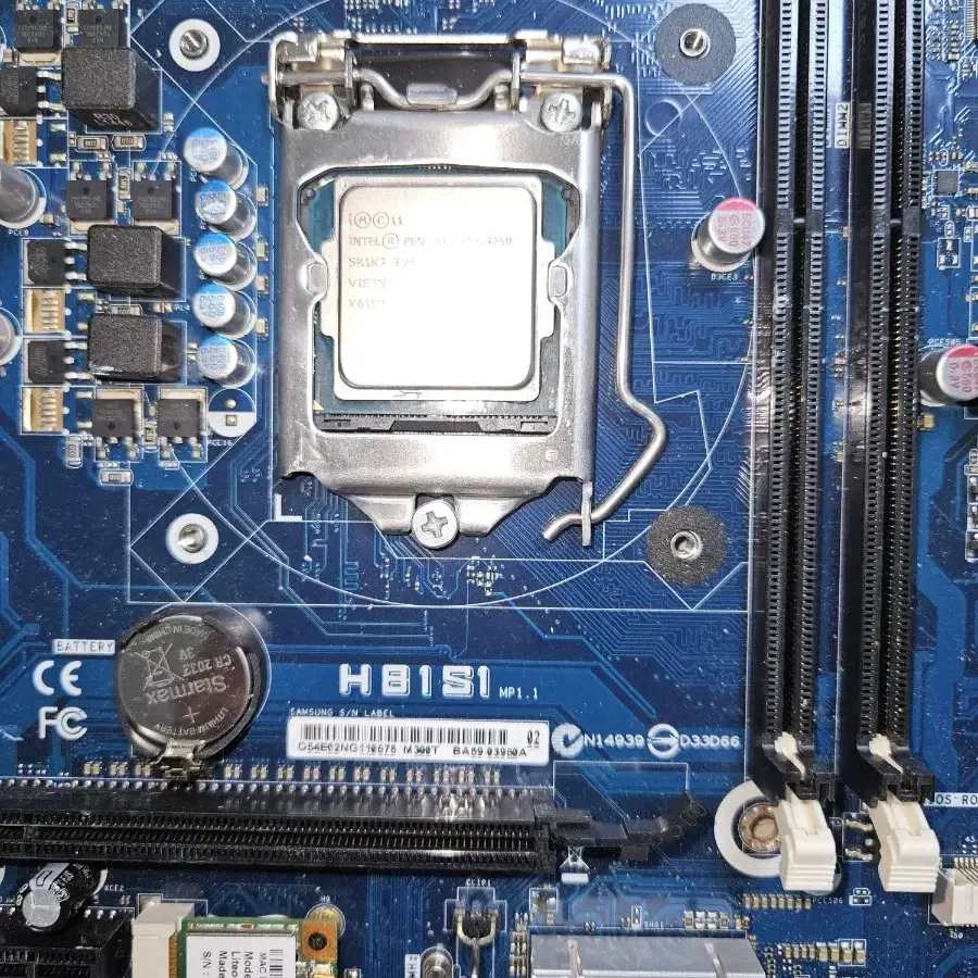 삼성정품 h81s1  cpu g3250 램 4G