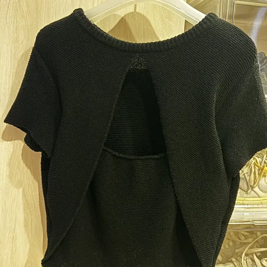 더무이 WAY CUT KNITTED TOP(제작상품)