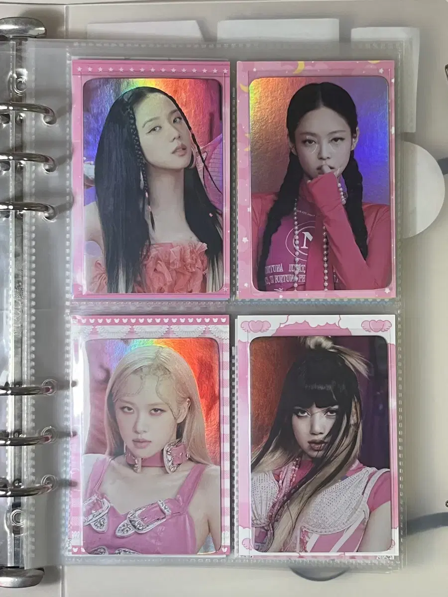 Black Pink Lilix Photo Card