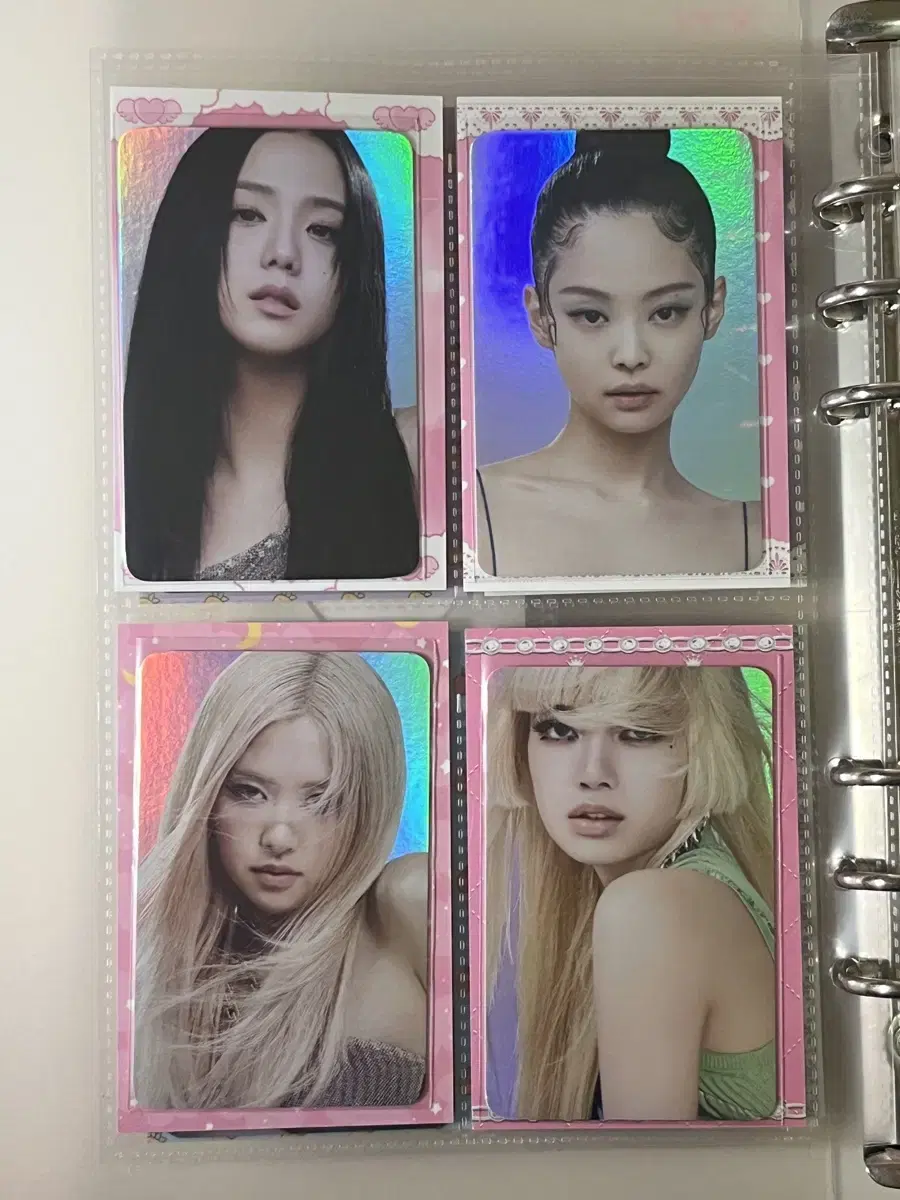 Black Pink Lilix Photo Card