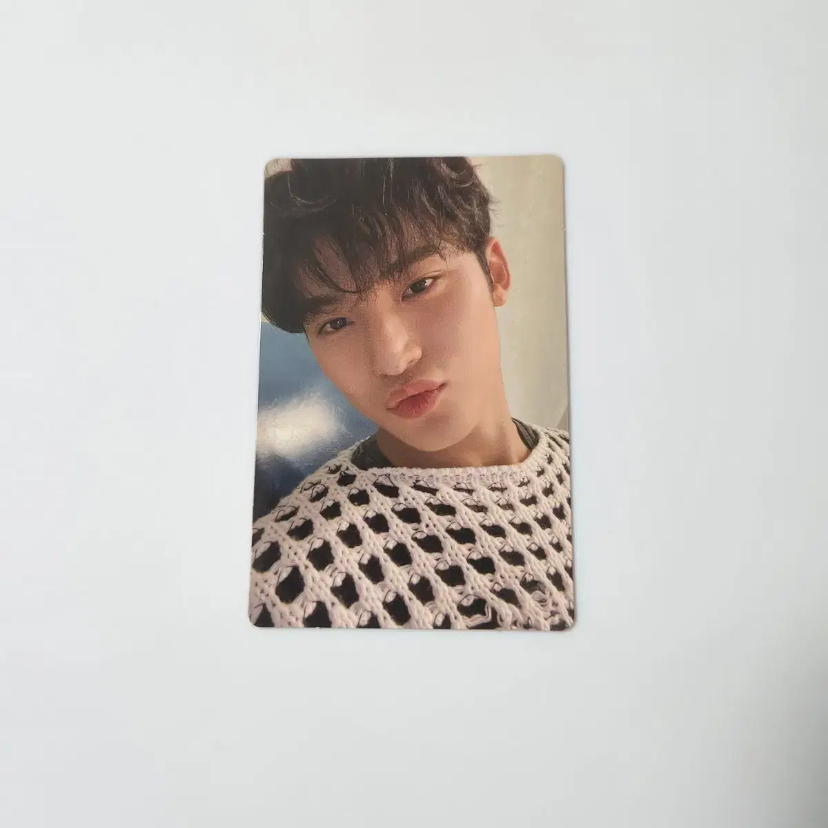 Seventeen Ataka Kiss Mingyu Photocard