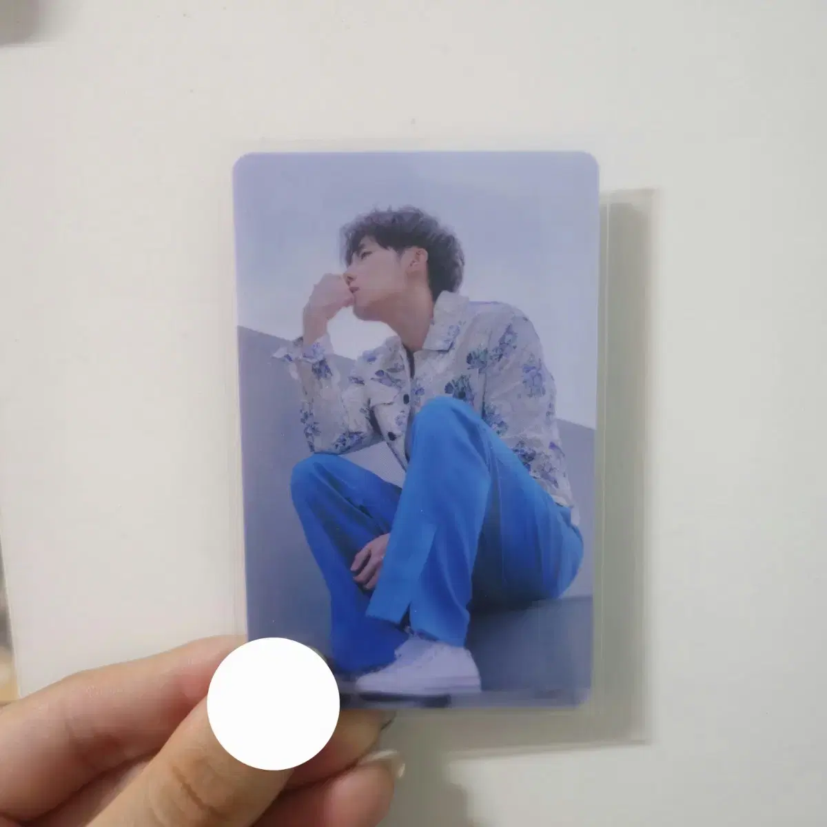 Kim Sungkyu 10th anniversary fanmeeting entry photocard