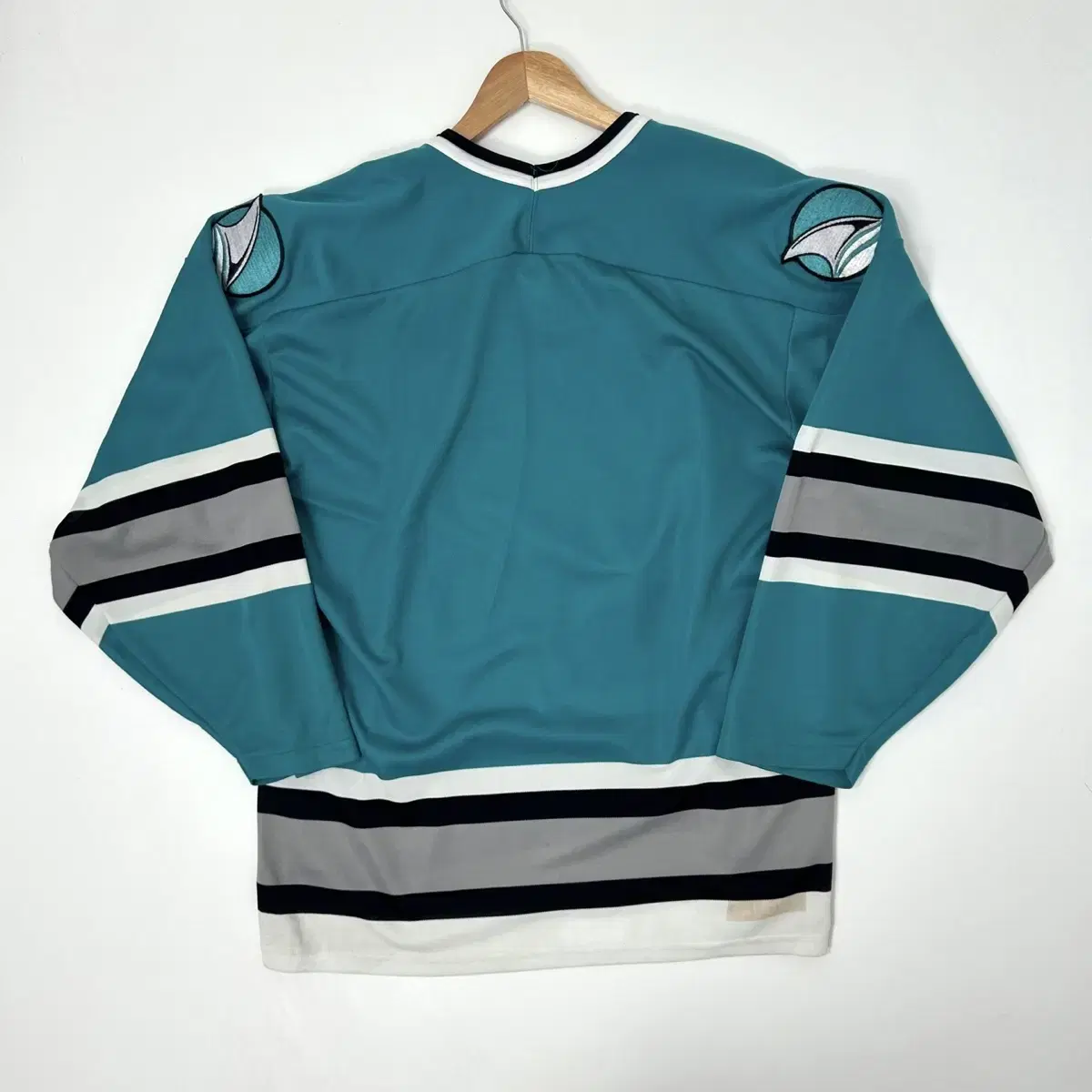 (무료배송) 1990s CCM NHL 산호세 샤크스 하키져지