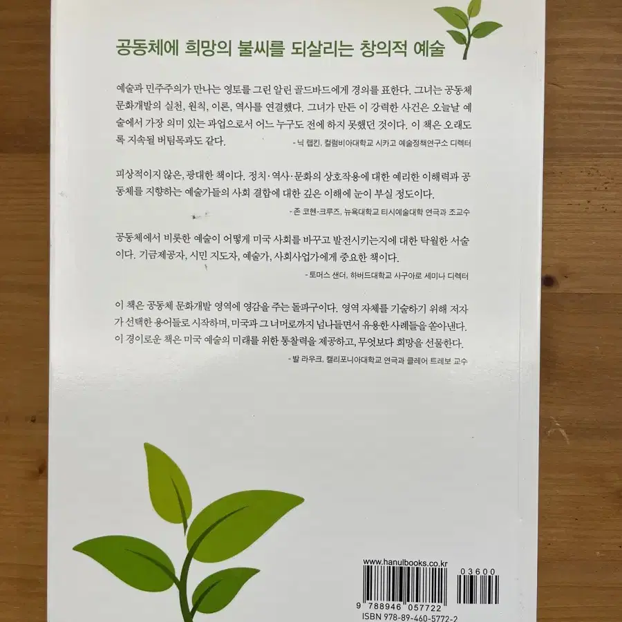 새로운 창의적 공동체 - 알린 골드바드