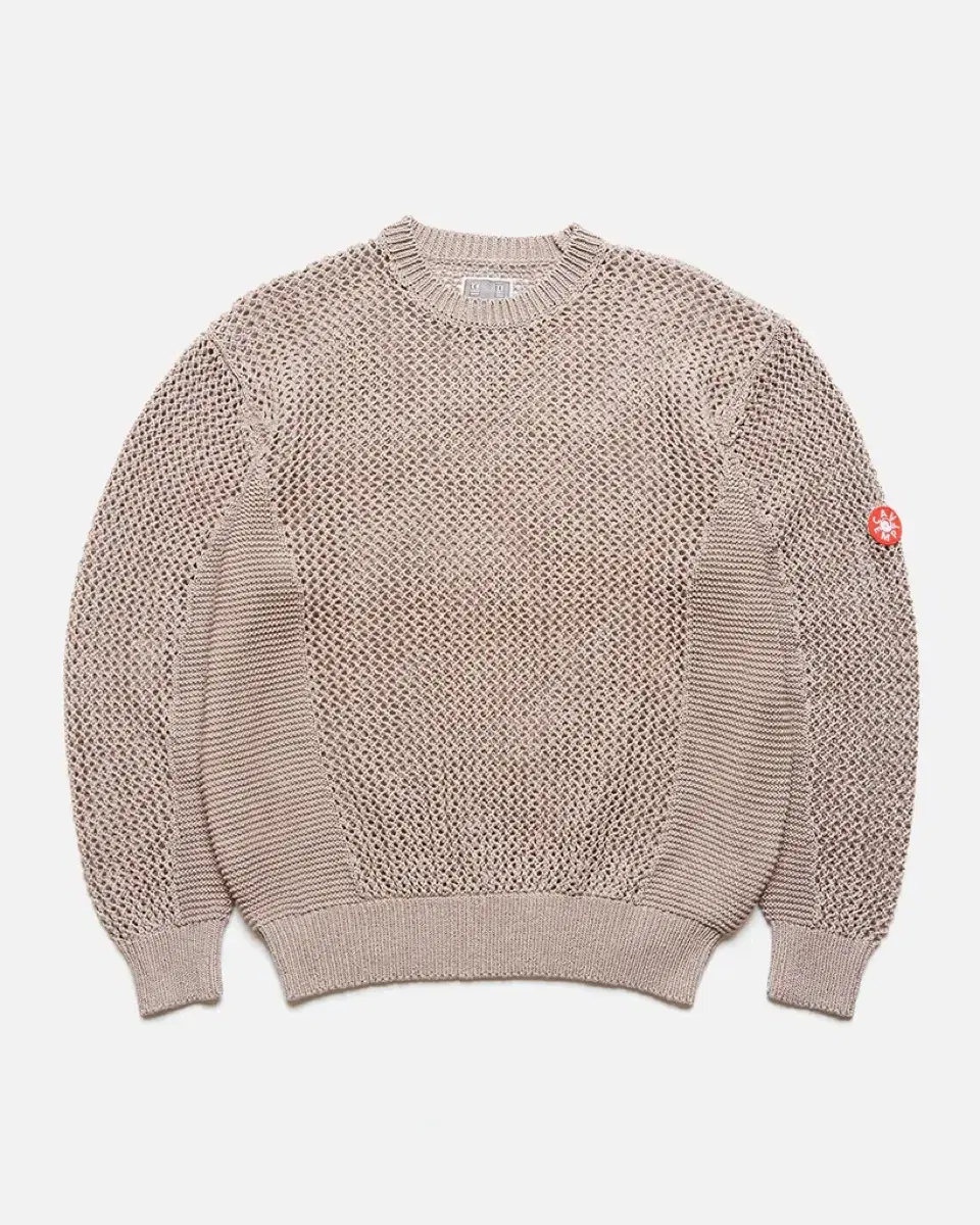 [CAV EMPT] Side Ribbed Loose Mesh Knit (XL)
