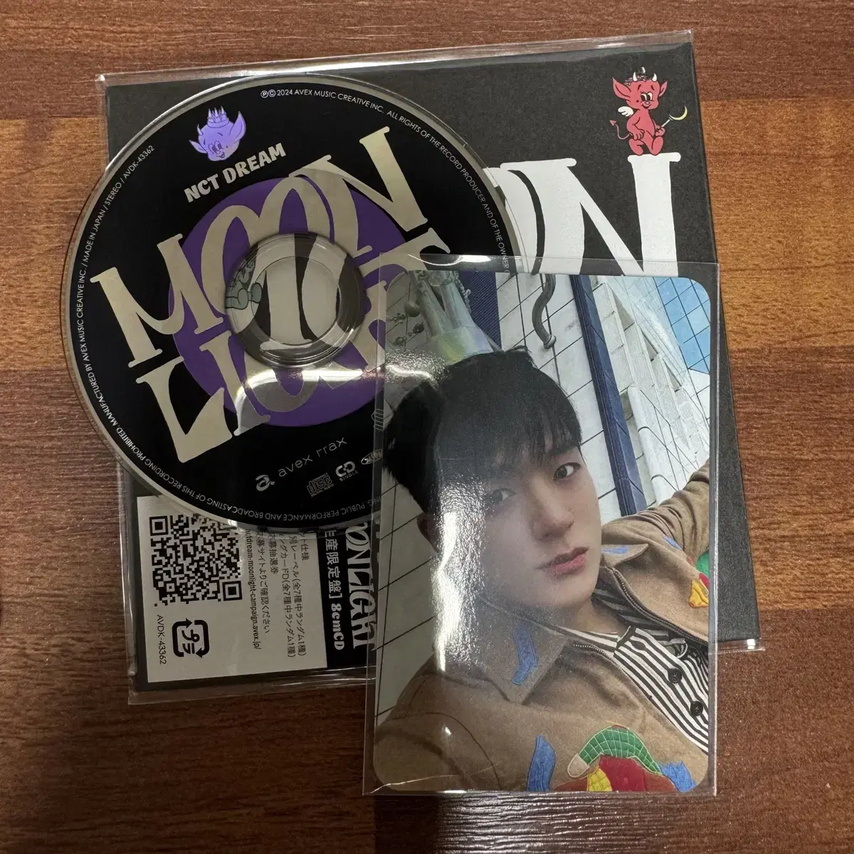 NCT Dream Moonlight 8CM jeno album CD photocard WTS