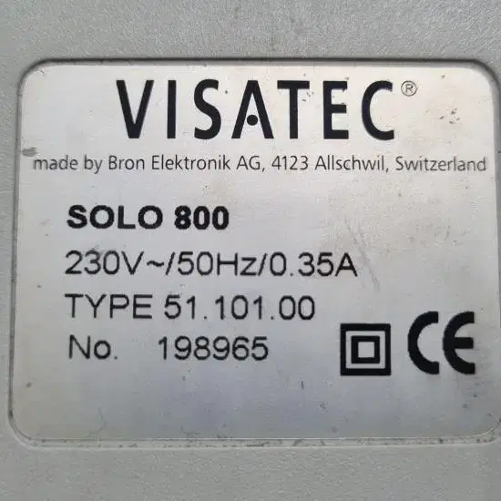 VISATEC SOLO 800.