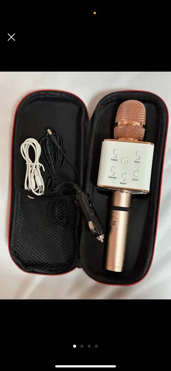 Bluetooth Microphone Rose Gold