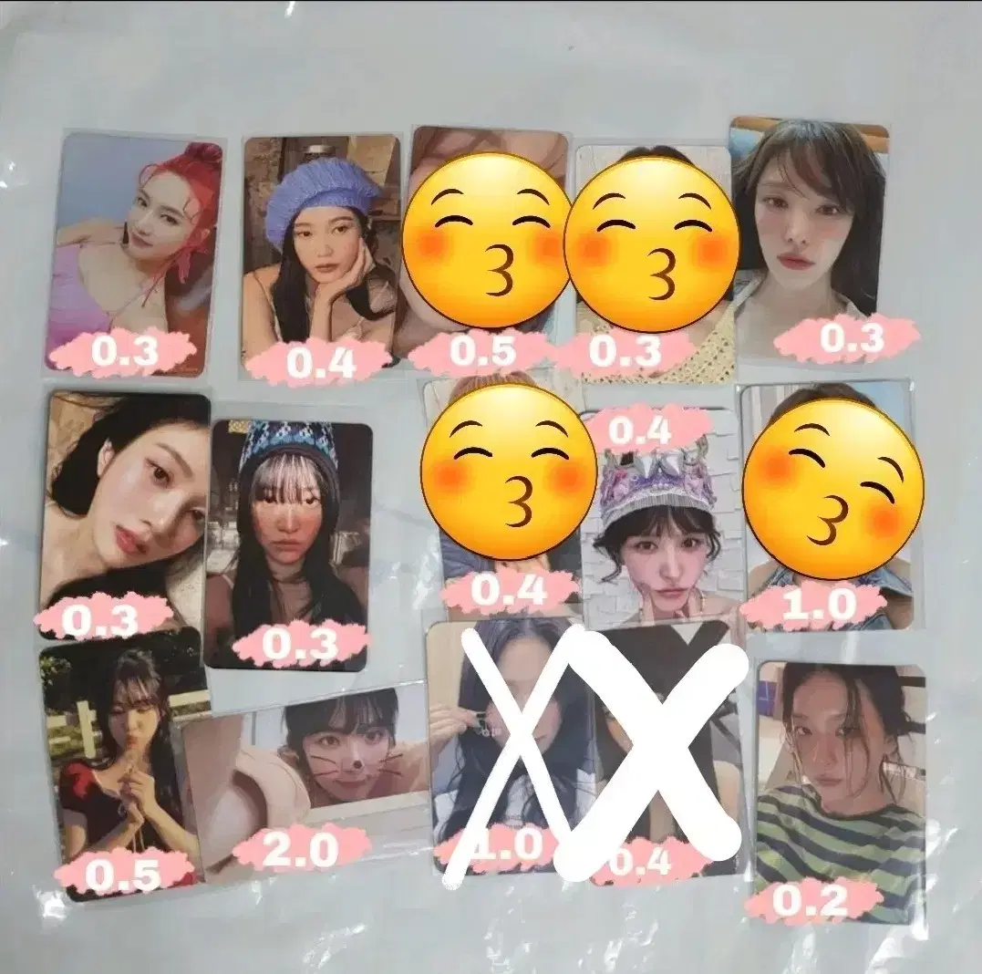 Red Velvet Photo Card