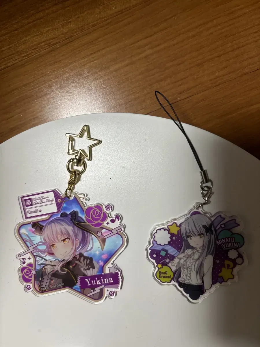 Vandream Roselia Minato Yukina acrylic keyring