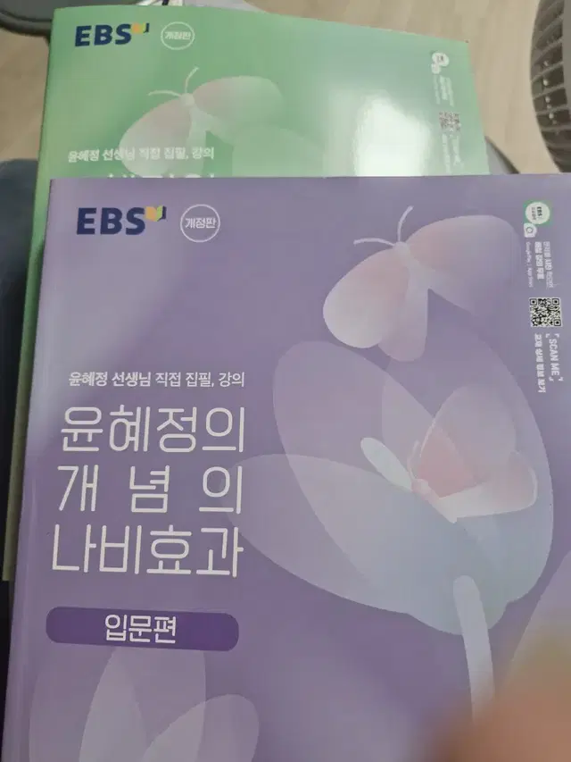 ebs 윤혜정의 개념 나비효과 입문편이랑 워크북 같이 팔아요