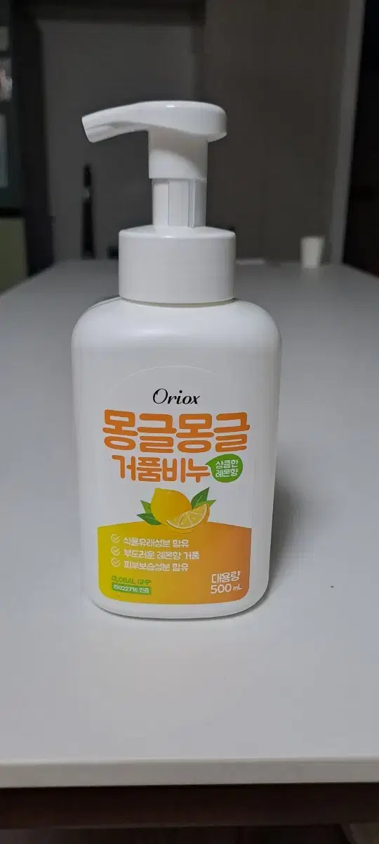 오릭스 몽글비누 500ml 거품형 핸드워시