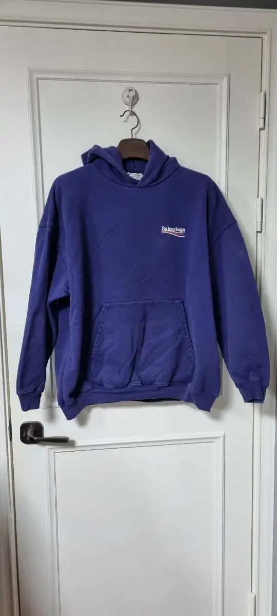 Balenciaga Wave Logo Hooded S(105) Overfit Hoodie