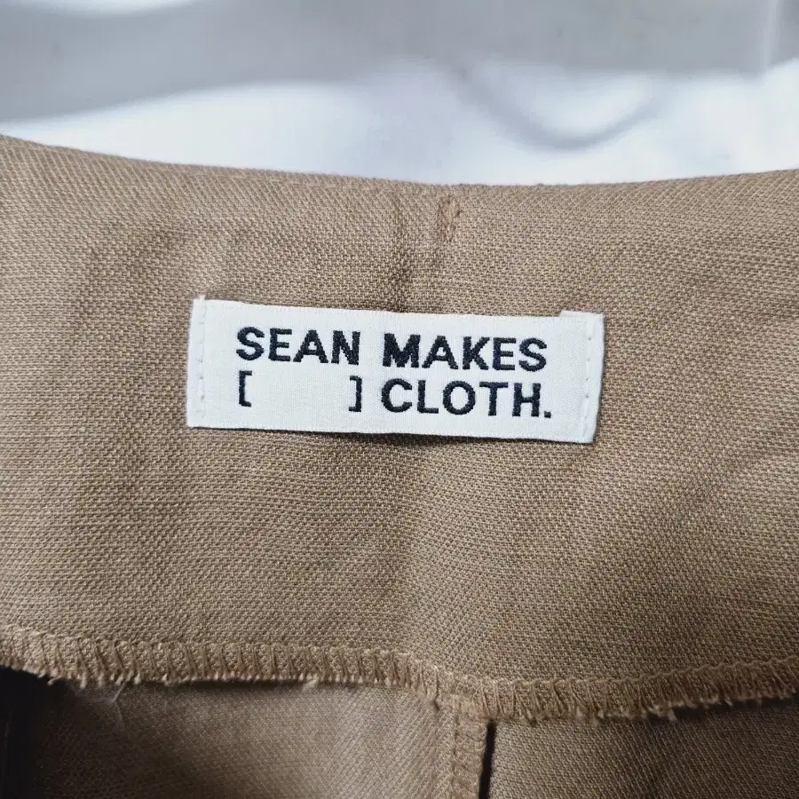 SEAN MAKES[]CLOTH 션메익스클로스 린넨 스커트