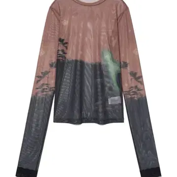 OPEN YY DAWN GRAPHIC MESH TOP,BRICK | 브랜드 중고거래 플랫폼