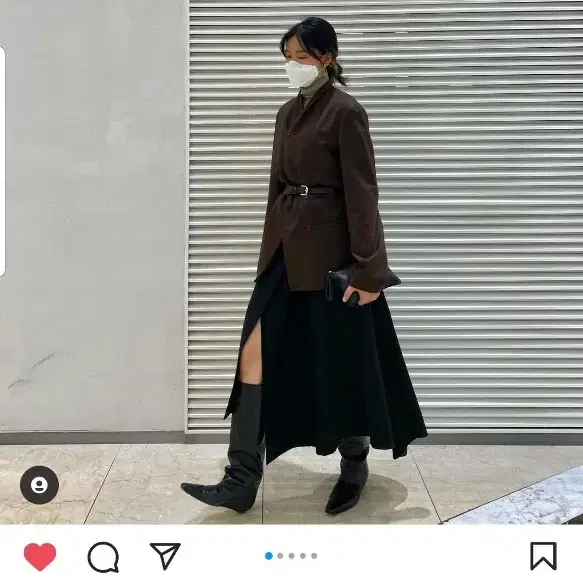 르메르 2019FW 버건디 자켓 바지 셋업 XS 사이즈