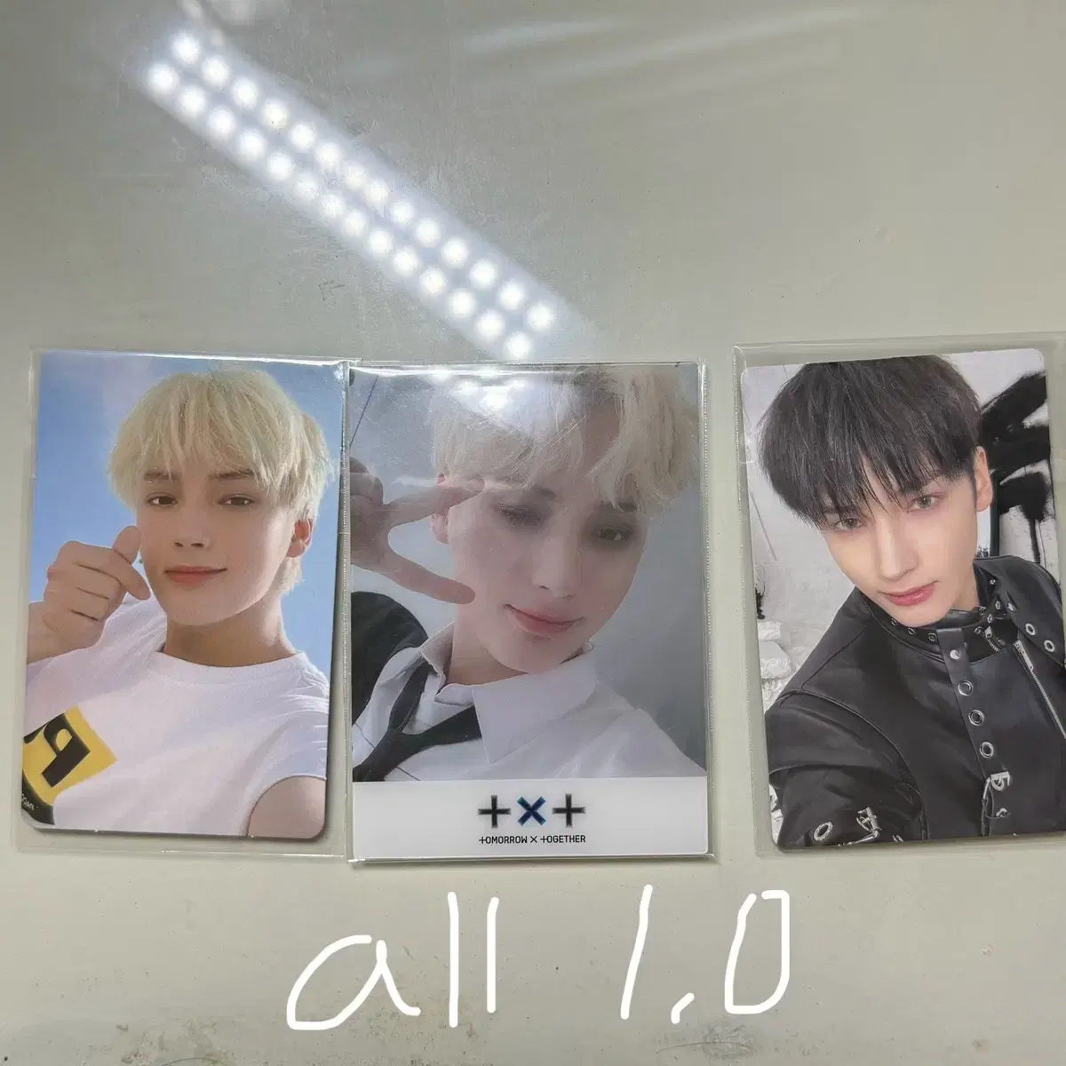 TXT hueningkai photocard Paoi Eternal Japan Clearcard Universal GBGB