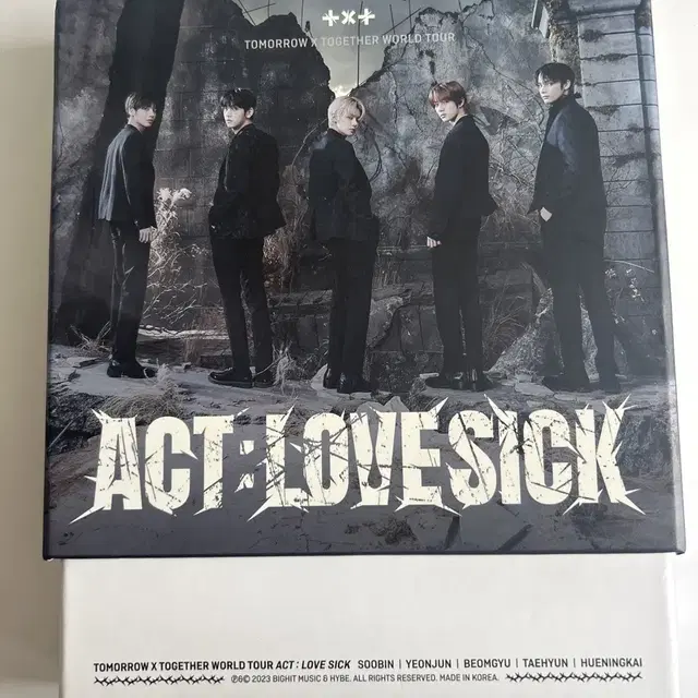 폭덤)투바투 ACT:LOVE SICK 풀셋 양도