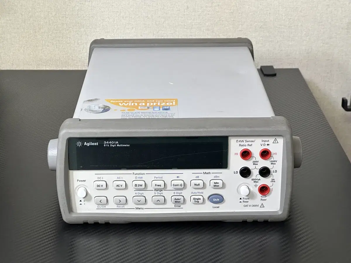 Agilent 34401A 6.5 digit 탁상형 DMM 멀티미터