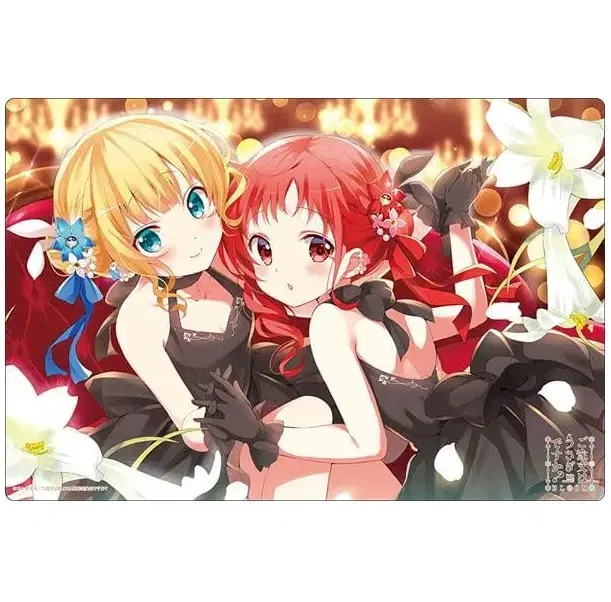 [Order Rabbit] Sharo & Megu Large Playmat (Order Rabbit Goods)