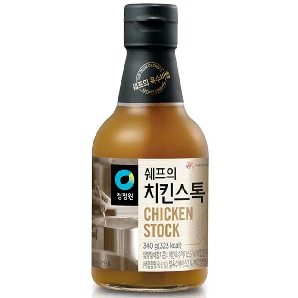 [무료배송] 청정원 쉐프의 치킨스톡 340g