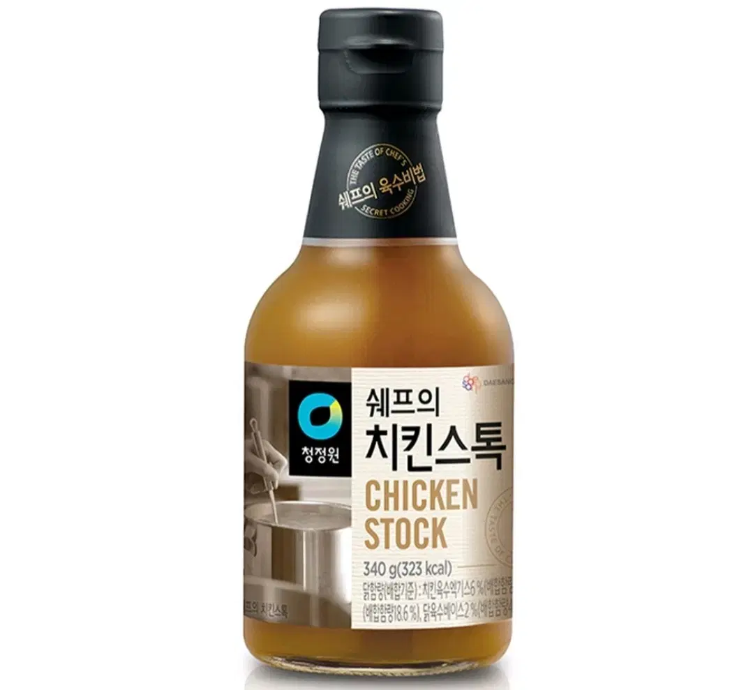 [무료배송] 청정원 쉐프의 치킨스톡 340g