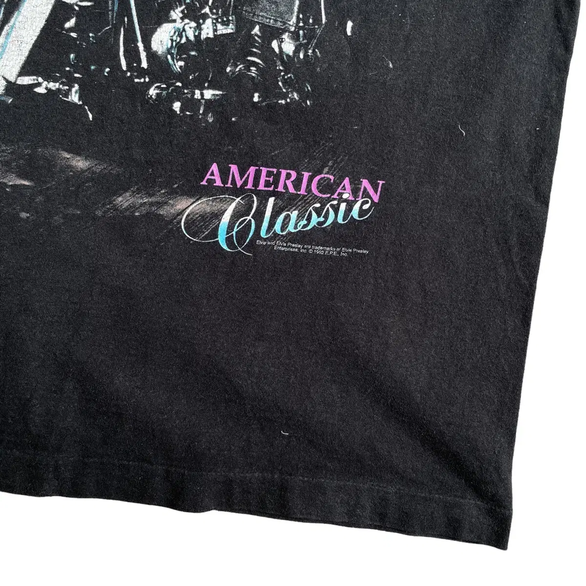 90's Elvis Presley Motor Cycles T-shirts