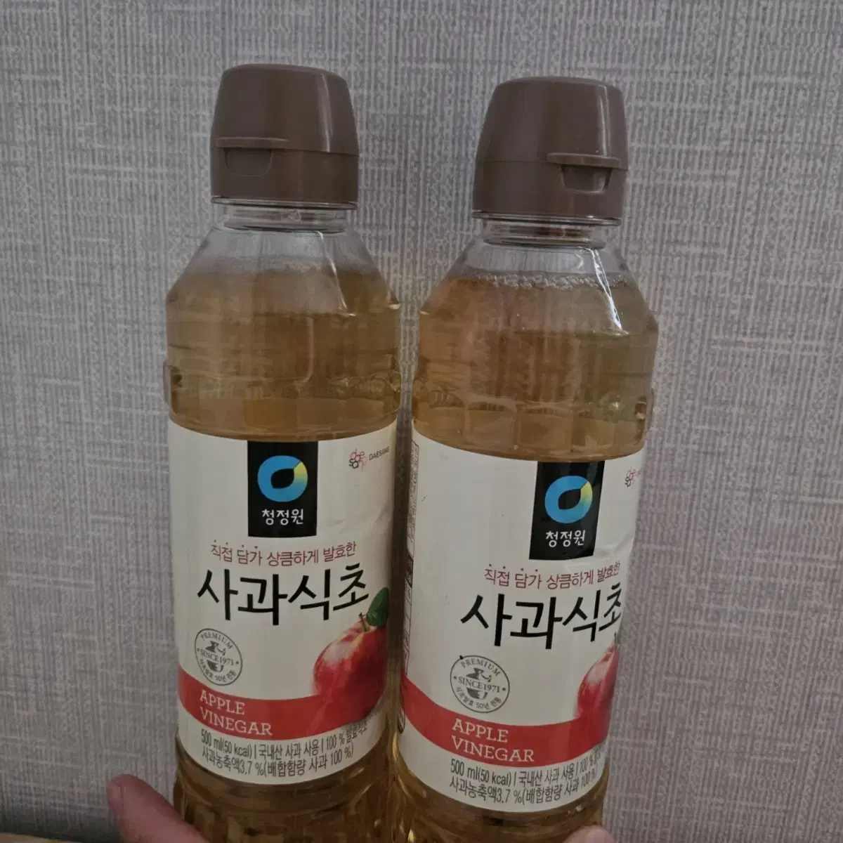 [새상품] 사과식초 500ml 2개