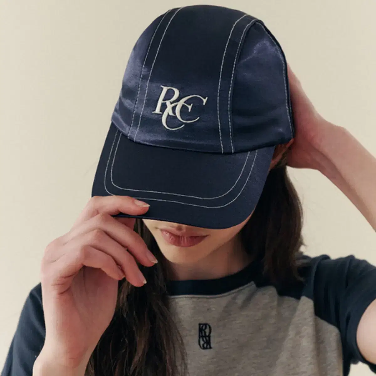 로씨로씨 RCC satin ball cap 볼캡