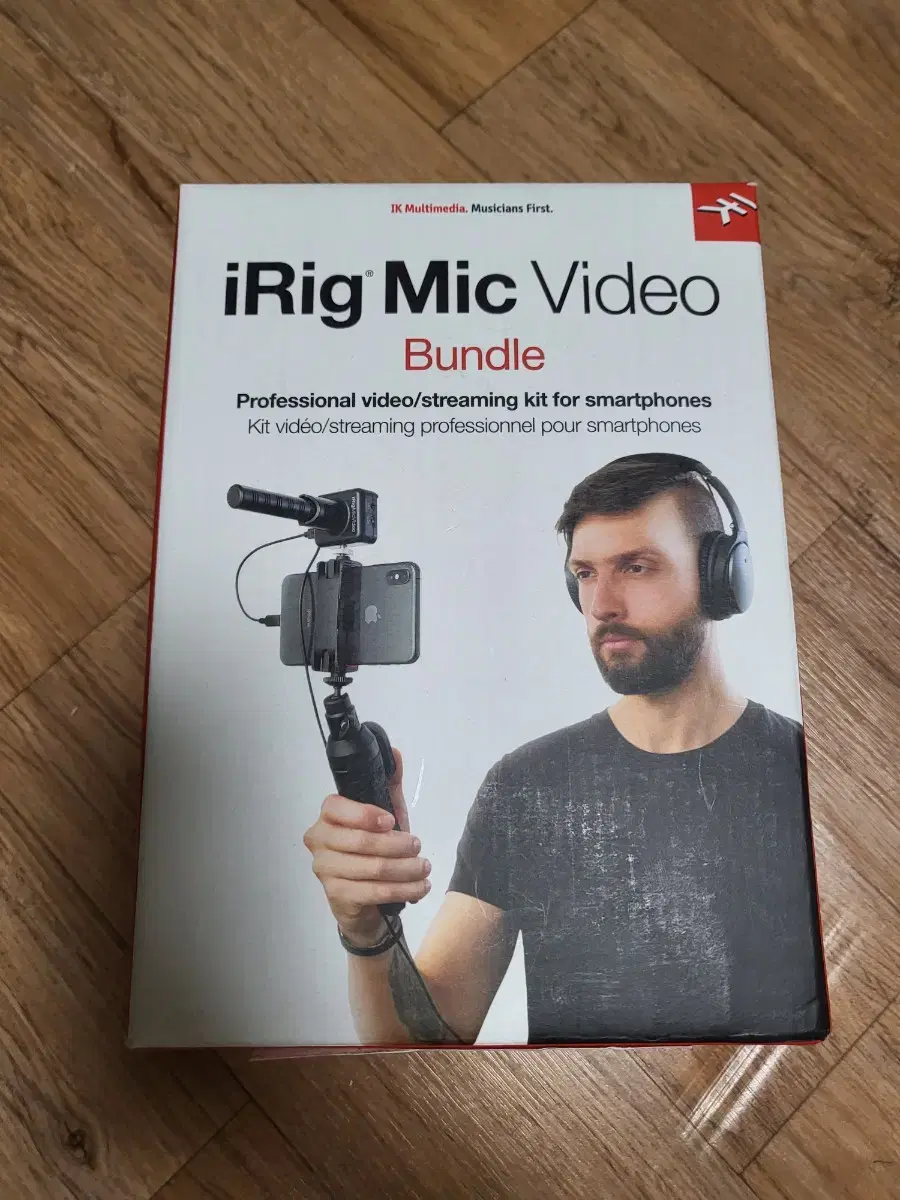 DSLR 샷 건 마이크 iRig Mic Video 번들팩 판매합니다.