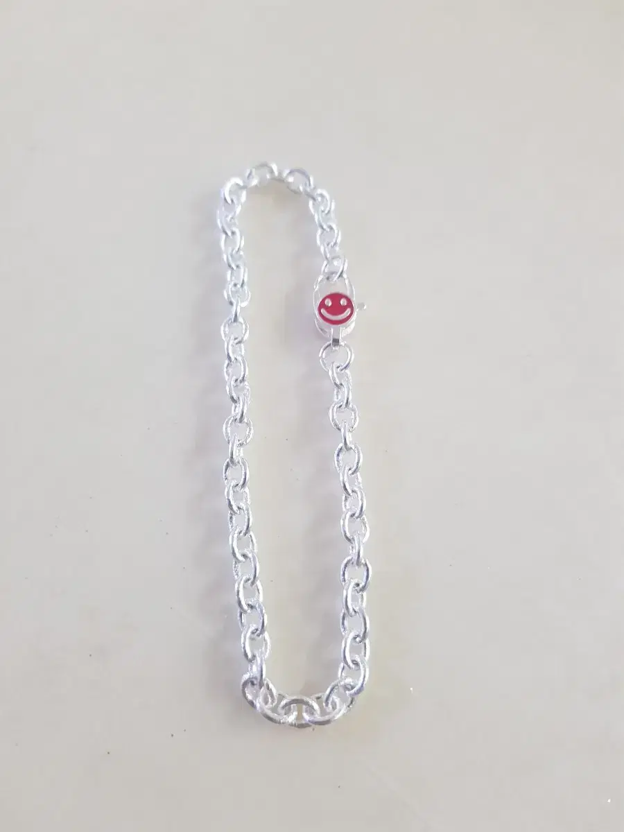 Red Smile Silver Bracelet (New Product)