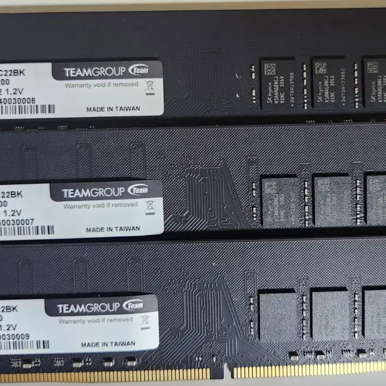 TeamGroup DDR4 32Gx3램 팝니다.(RAM,메모리카드)