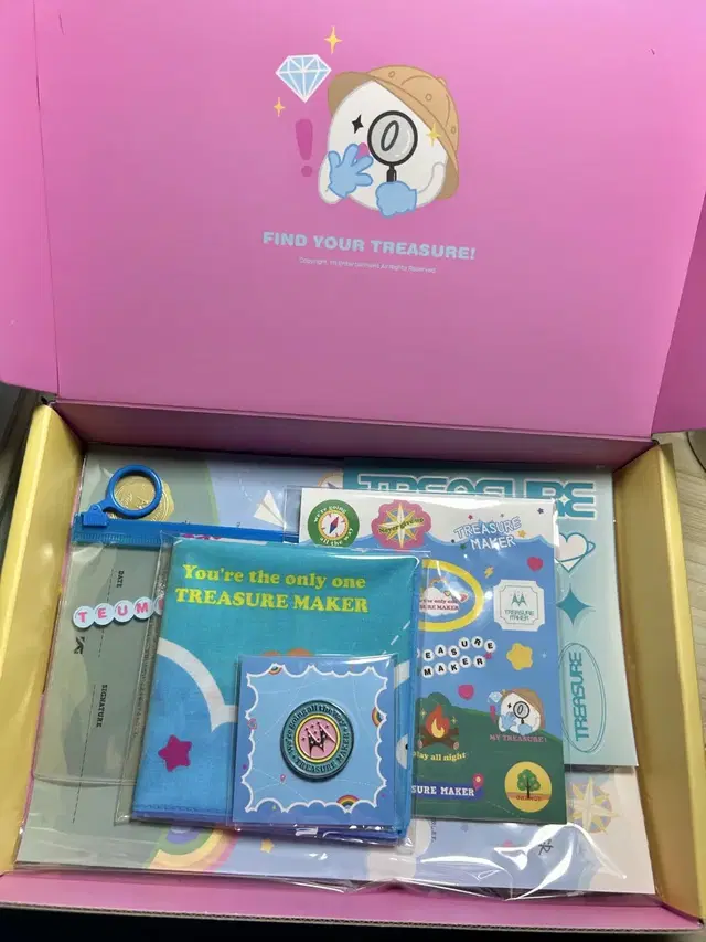 트레저 멤버쉽 키트 1기 membership kit 양도