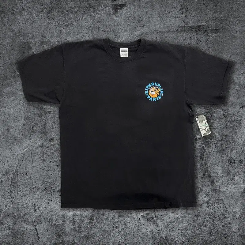 (L, 2XL)파리 올림픽 에디션 1988 호돌이 반팔 블랙