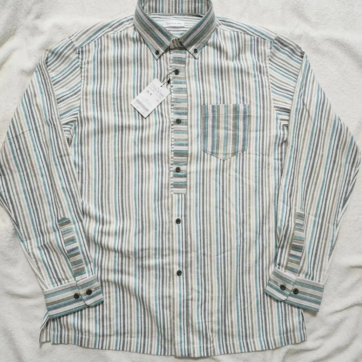 santa fe striped shirt size 50 new