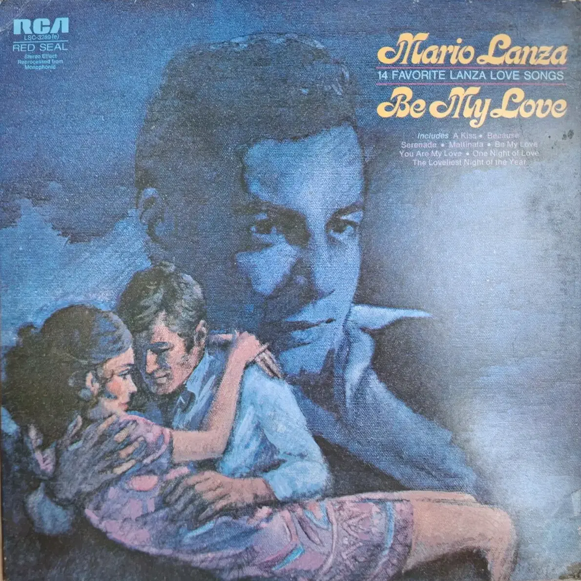 국내라이센스반/Mario Lanza - Be my Love LP