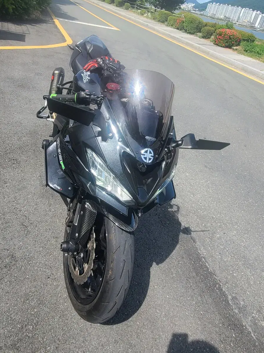 zx6r zx10r 윙미러 날개 미러