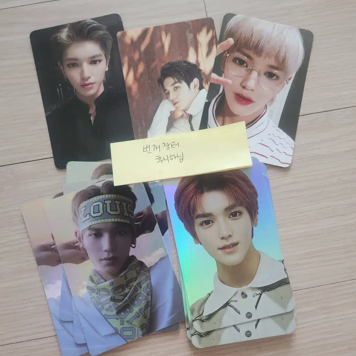 nct127 taeyong photocard holka